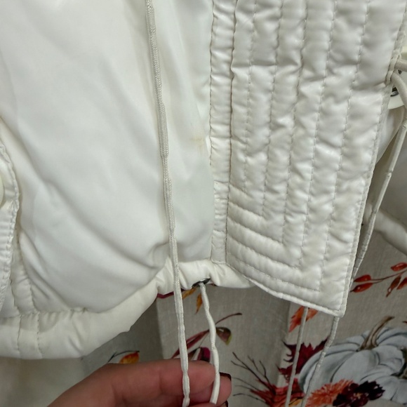 Rare Bebe Y2K rabbit fur jacket size medium - Picture 10 of 11